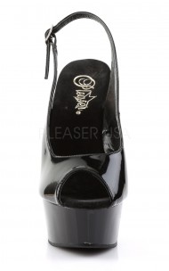 Pleaser - DELIGHT-654 Stiletto Heel Slingback Platform Sandal