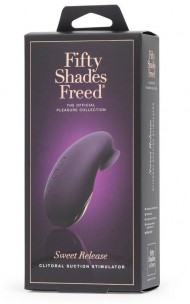 50 Shades Freed - Sweet Release genopladelig genopladelig sugestimulator til klitoris