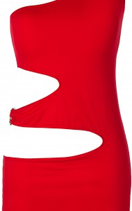 Axami - V-9249 Red Dress