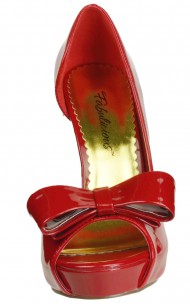 Pleaser - LUMINA32 Patent Asymmetrical Shoes