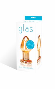 Glas - Over Easy Glass Butt Plug