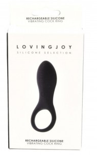 Loving Joy - Genopladelig silikone vibrerende pikring