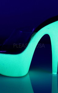 Pleaser - ADORE-701UVG UV Luminous Flip Flops