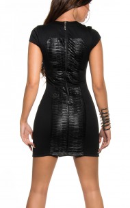 Forever Sexy - 18197 Sexy Leather Dress